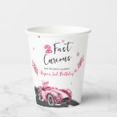 Two Fast Curious Birthday Pappbecher (Vorderseite)