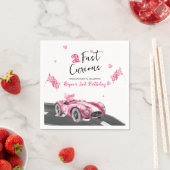 Two Fast Curious Birthday Serviette (Beispiel)