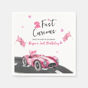 Two Fast Curious Geburtstag Serviette