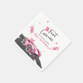Two Fast Curious Geburtstag Serviette (Ecke)