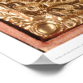 Two fiddlers, seated with instruments (40050) poster (Ecke)