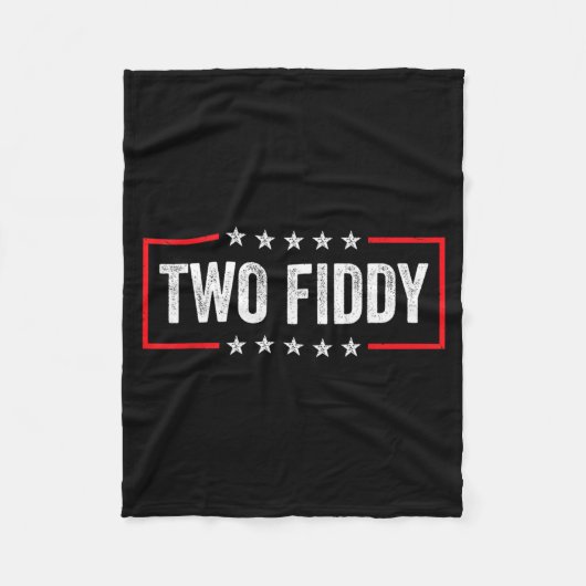 Two Fiddy Amerika 250 Fleecedecke (Vorderseite)