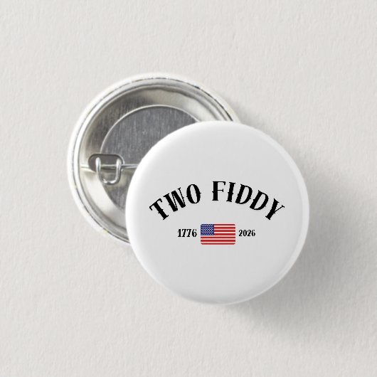 Two Fiddy Button (Vorne & Hinten)