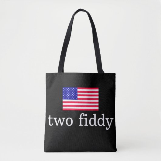 Two Fiddy Tote  Tasche (Vorderseite)