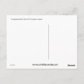 "Two Figures: O and Ru" von Ruchell Alexander Postkarte (Rückseite)