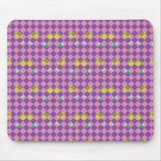 Two Flowers Diamonds Mousepad