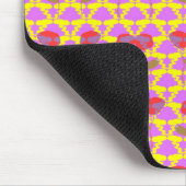 Two Flowers Roses Mousepad (Ecke)