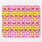 Two Flowers Roses Mousepad (Vorne)