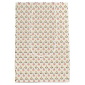 Two gift bags with repetitive holiday-themed  mittlere geschenktüte (Rückseite)