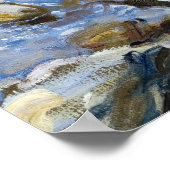 Two Girls Fishing, 1912 von John Singer Sargent Poster (Ecke)