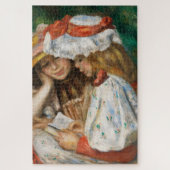 Two Girls Reading - Renoir Impressionist Malerei Puzzle (Vertikal)