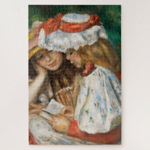 Two Girls Reading - Renoir Impressionist Malerei Puzzle