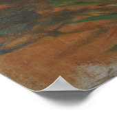 Two Girls with Parasols Poster (Ecke)