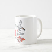 two gold fish Mug Kaffeetasse (VorderseiteRechts)