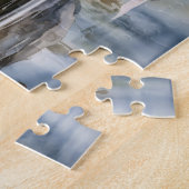 Two grebes among white pond plants puzzle (Seite)