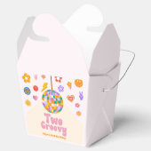 Two Groovy Disco Ball 2nd Birthday Party Geschenkschachtel (Geöffnet)