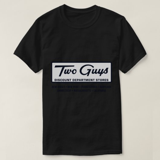 Two Guys Discount Department Stores T-Shirt (Design vorne)