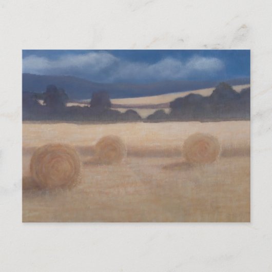 Two Hay Bales 2012 2 Postkarte (Vorderseite)