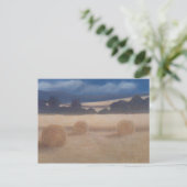 Two Hay Bales 2012 2 Postkarte (Stehend Vorderseite)