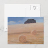 Two Hay Bales 2012 Postkarte (Vorne/Hinten)