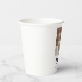 Two Heart Square Foto 2. Geburtstag Begrüßungszeic Pappbecher (Rechts)