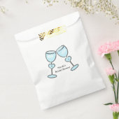 Two Heart Wine Glasses Brautparty Günstige Leckere Geschenktütchen (Versiegelt)