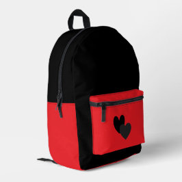 Two Hearts Bedruckter Rucksack
