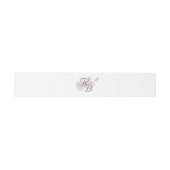 Two Hearts Catholic Wedding Invitation Belly Band (Flach)