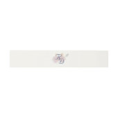 Two Hearts Catholic Wedding Invitation Belly Band (Flach)