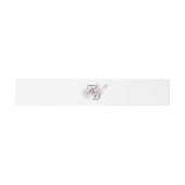 Two Hearts Catholic Wedding Invitation Belly Band (Flach)