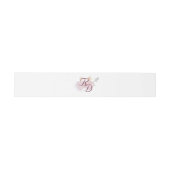 Two Hearts Catholic Wedding Invitation Belly Band (Flach)