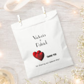 Two Hearts Custom Vielen Dank Geschenktütchen (Ausgeschnitten)