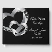 Two Hearts Gästebuch (Vorderseite)
