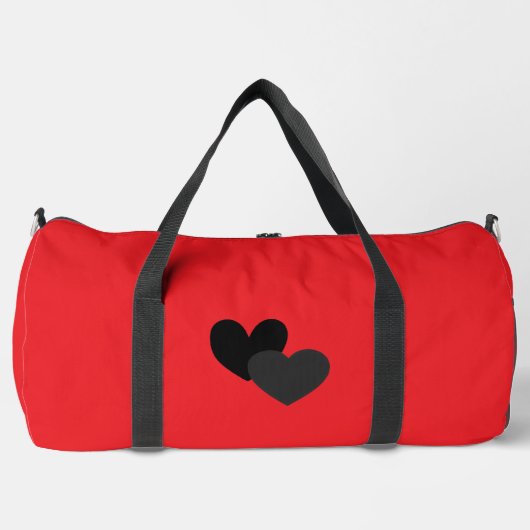 Two Hearts Large Duffle Bag (Vorderseite)