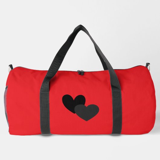 Two Hearts Large Duffle Bag (Rückseite)