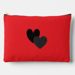 Two Hearts Large Zubehörtasche