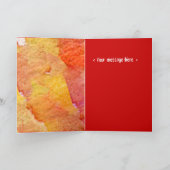 Two Hearts Love Card Feiertagskarte (Innenseite)