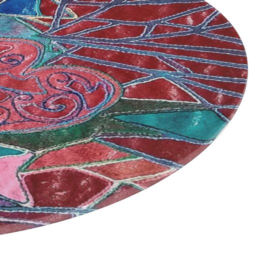 Two hearts schneidebrett (Ecke)