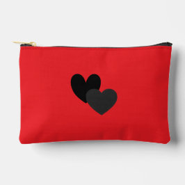 Two Hearts Small Zubehörtasche