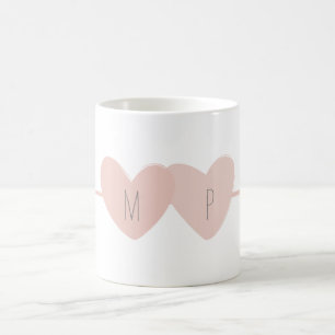 Two Hearts Tasse (weiß)