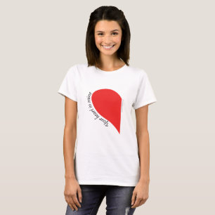 Two Hearts Together - Coupels Design T-Shirt
