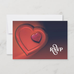 Two Hearts UAWG (Version 1) RSVP Karte