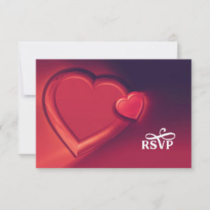 Two Hearts UAWG (Version 4) RSVP Karte