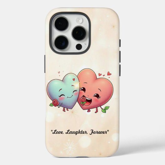 "Two Hearts United" Case-Mate iPhone Hülle (Rückseite)