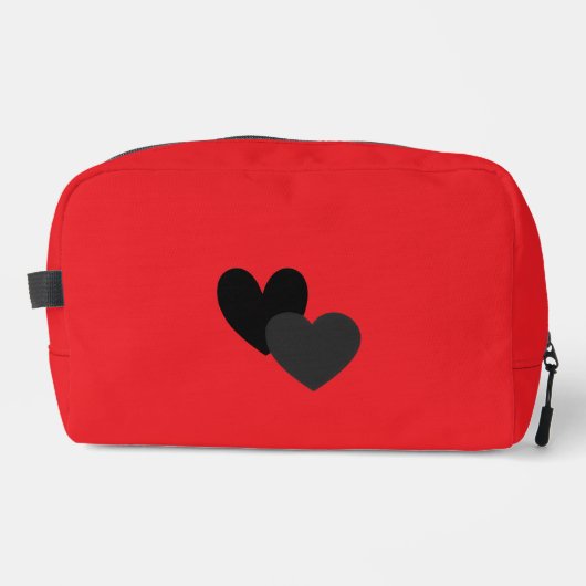 Two Hearts Waschbeutel (Vorderseite)