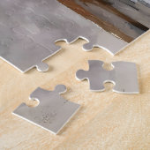 Two Horses on a Snowy Farm Under the Moon Puzzle (Seite)