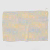 Two images of a light beige hand towel  golfhandtuch (Horizontal)