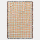 Two images of a woven blanket featuring a beige  decke (Vorderseite Vertikal)