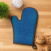 Two images of an oven mitt are shown ofenhandschuh (Oben unten)