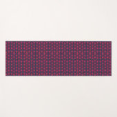 Two images show a purple and pink geometric  yogamatte (Vorderseite (Horizontal))